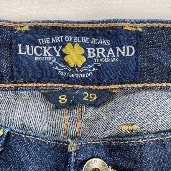 Lucky Brand Charlie Skinny Jeans Size 8/29 - Picture 5 of 14